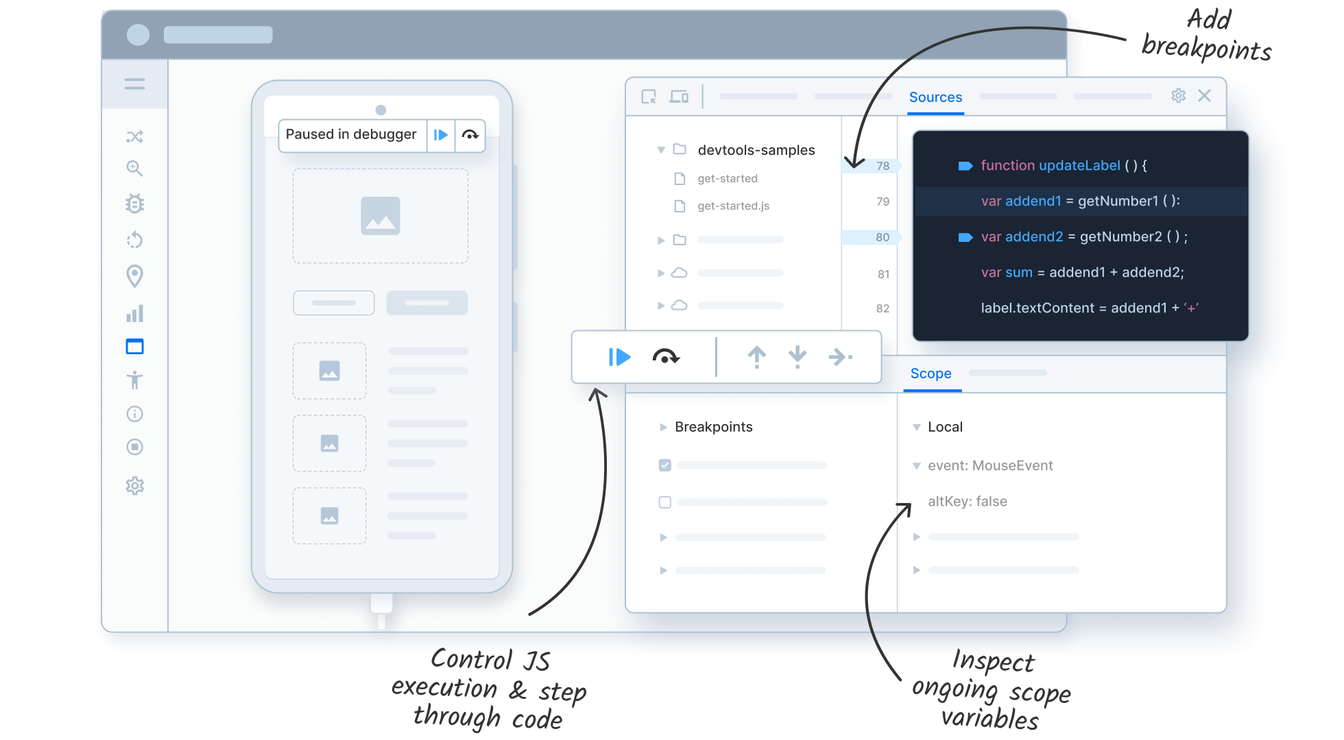 Debug website JS code using breakpoints Debug website JS code using breakpoints