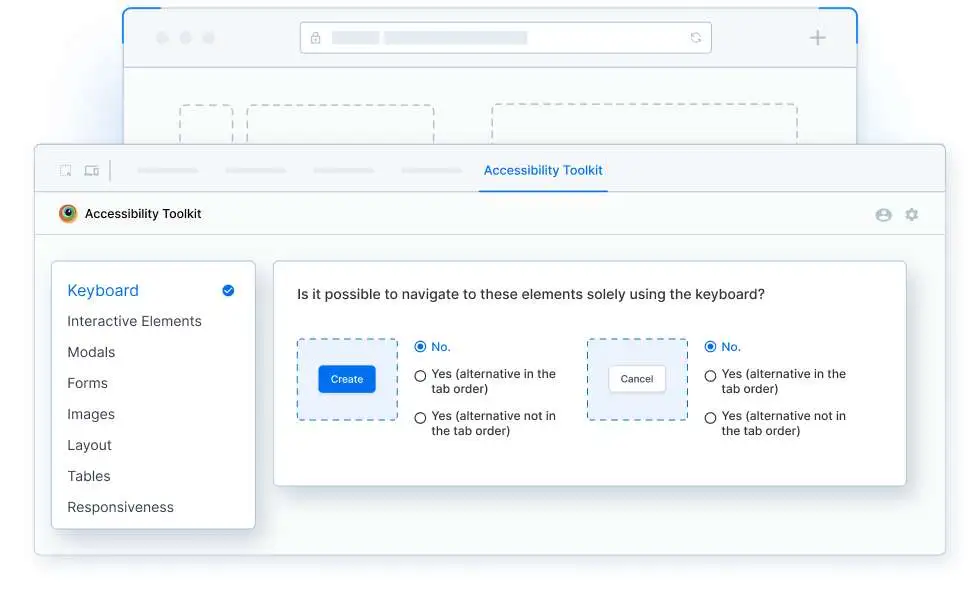 Detect complex WCAG issues without the grunt work Detect complex WCAG issues without the grunt work
